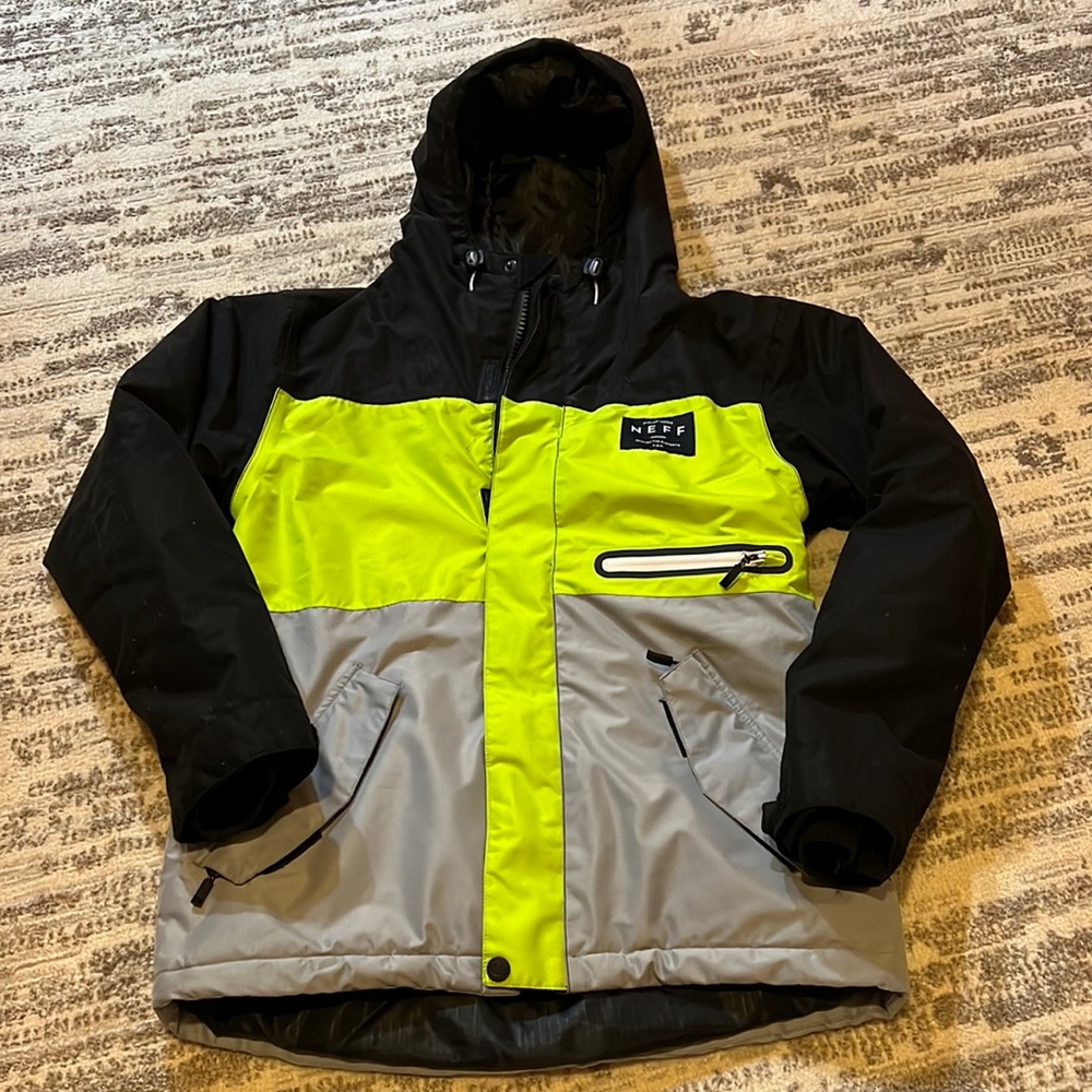 Neff Custom Goods Skiing Snowboard Winter Waterproof Jacket Outerwear